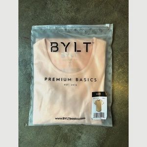 BYLT satin color short sleeve (Medium/Never Opened)